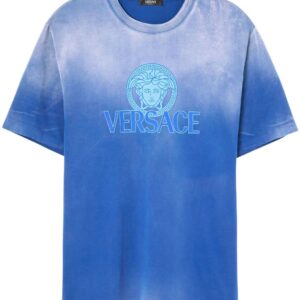 Versace Medusa-logo gradient-print T-shirt