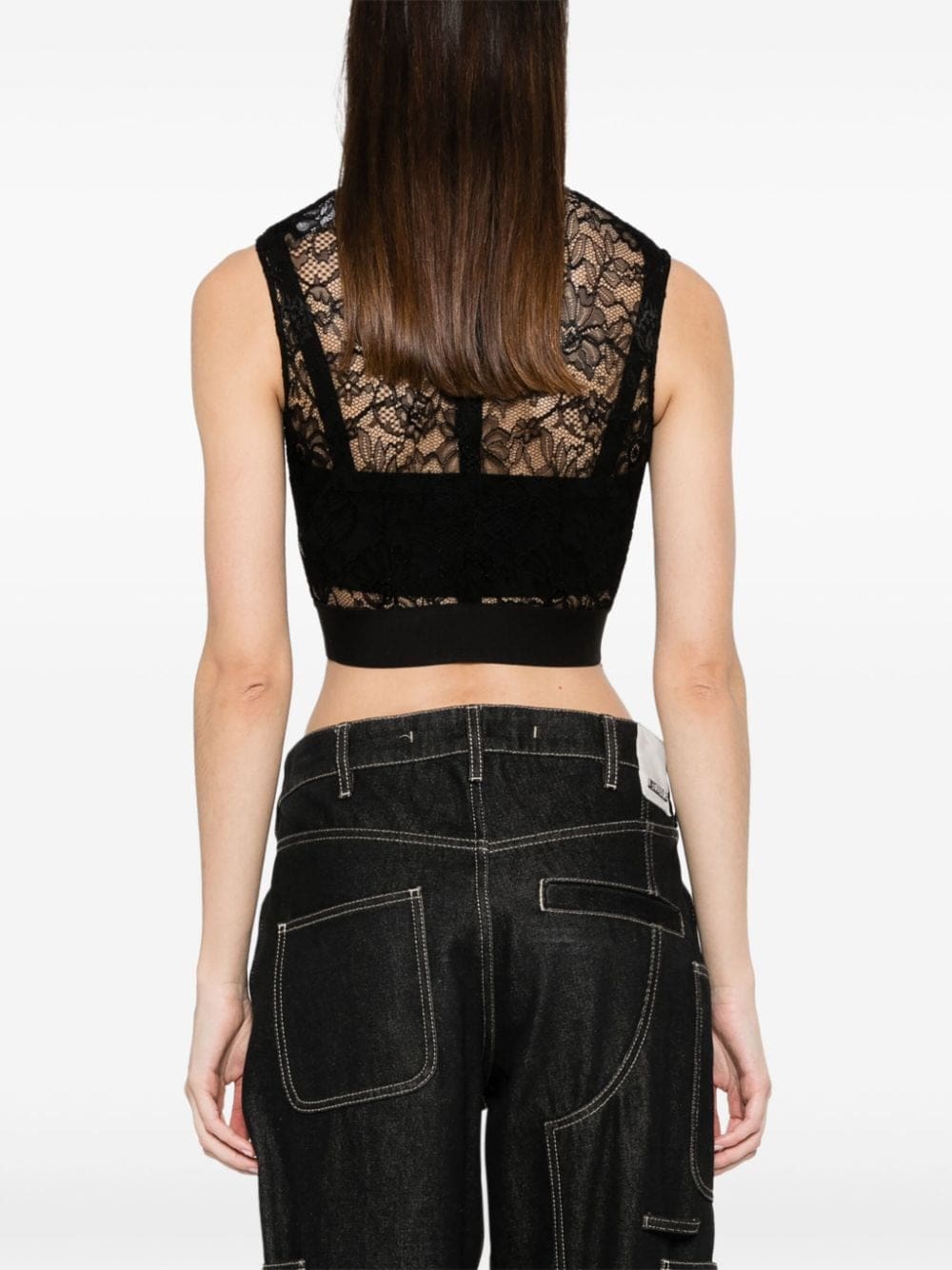 Dolce & Gabbana lace crop top - Image 4