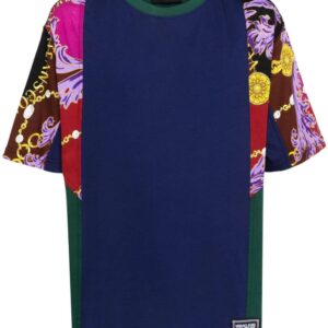 Versace Jeans Couture chain-print cotton T-shirt