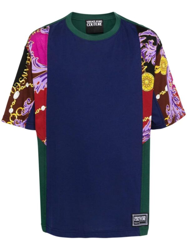 Versace Jeans Couture  chain-print cotton T-shirt