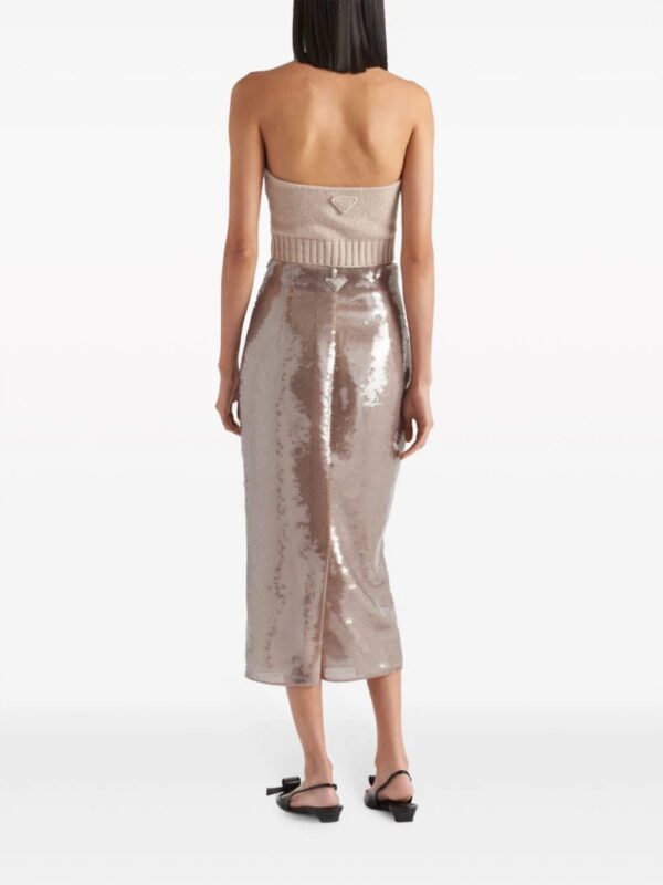 Prada  sequinned pencil midi skirt - Image 3
