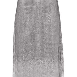 Prada  rhinestone-embellished midi skirt