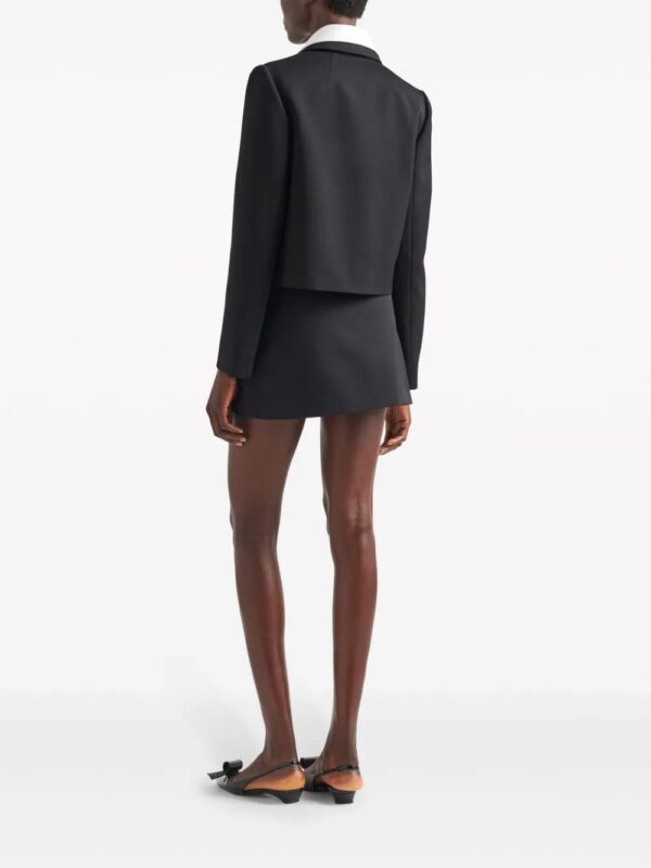 Prada  crystal-embellished wool skirt - Image 3