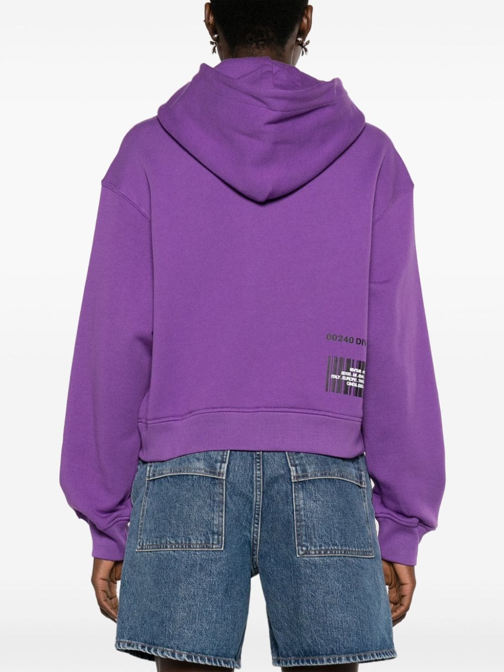 Dolce & Gabbana graphic-print cotton hoodie - Image 4