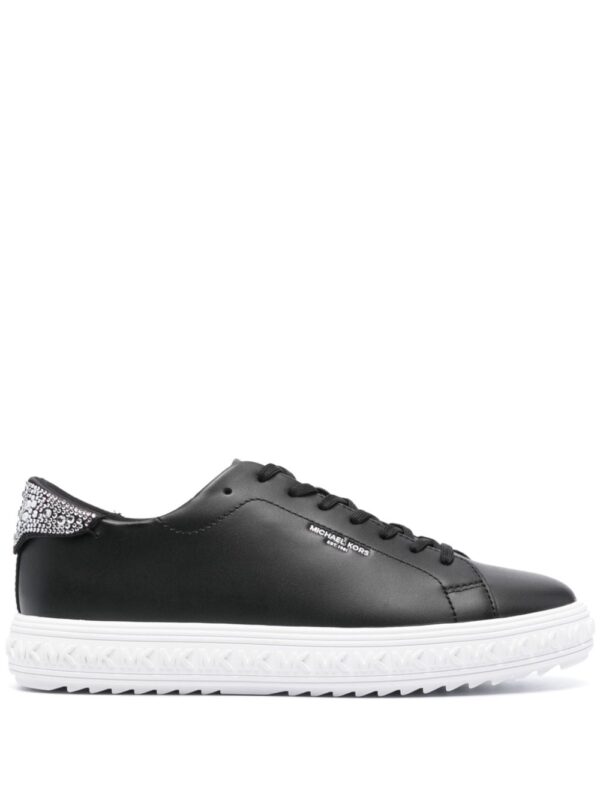 Michael Michael Kors logo-print leather sneakers