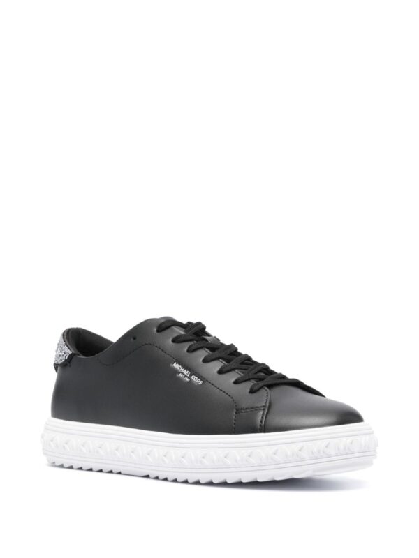 Michael Michael Kors logo-print leather sneakers - Image 2