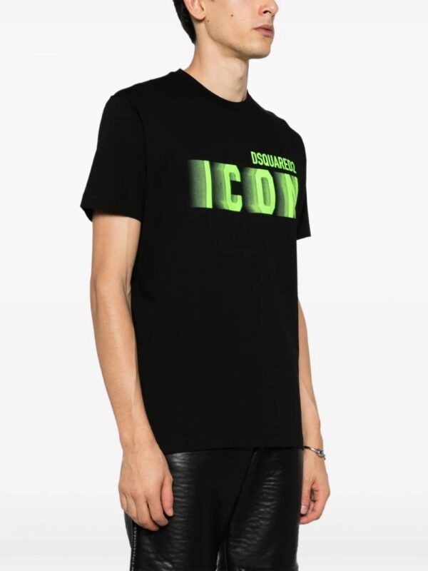 Dsquared2  Icon Blur-print cotton T-shirt - Image 3