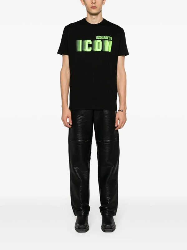 Dsquared2  Icon Blur-print cotton T-shirt - Image 2