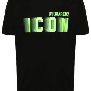 DSQUARED2 Icon Blur-print cotton T-shirt