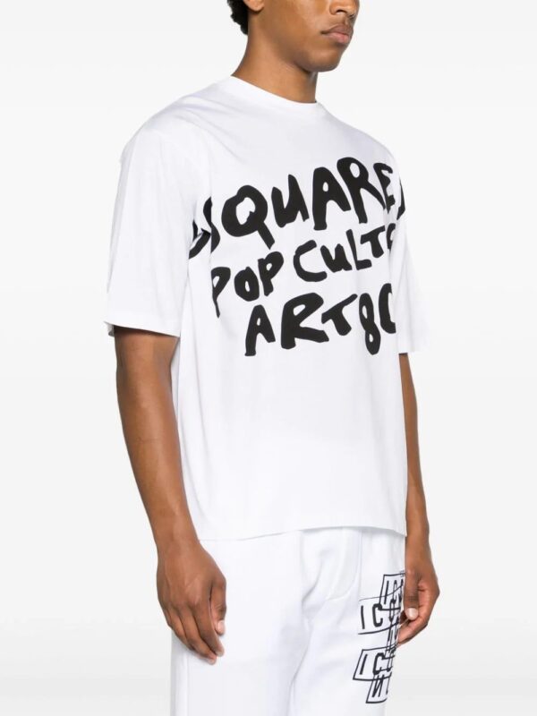 Dsquared2  Pop '80s cotton T-shirt - Image 3