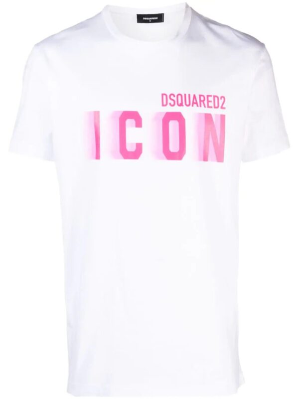 DSQUARED2  Icon Blur Cool cotton T-shirt
