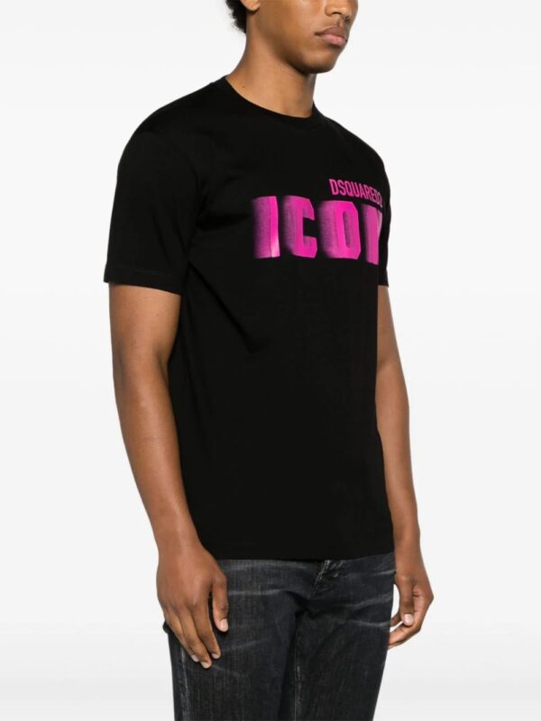 Dsquared2  Icon Blur Cool cotton T-shirt - Image 3