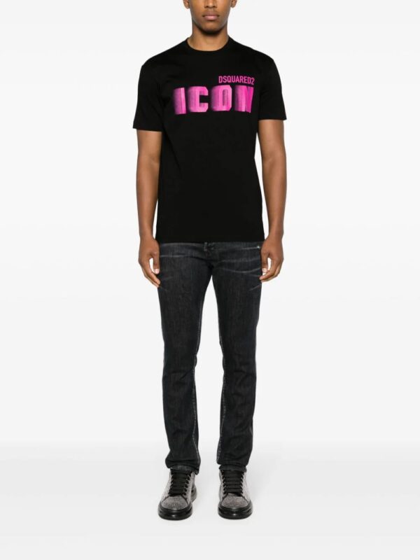 Dsquared2  Icon Blur Cool cotton T-shirt - Image 2