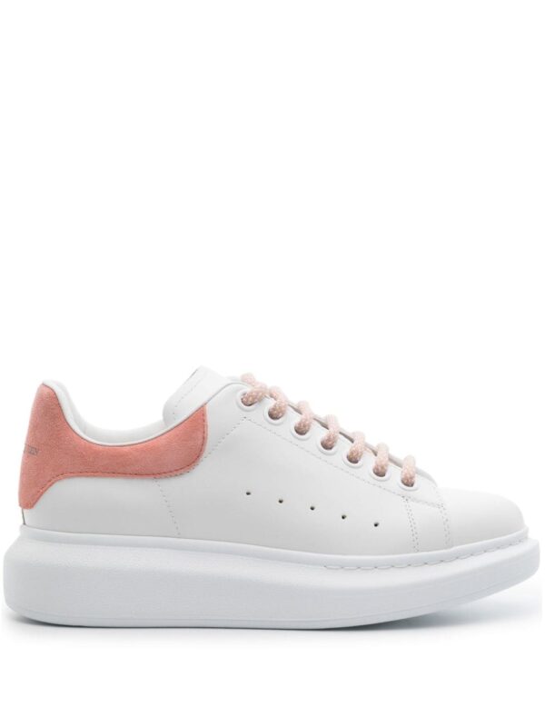 Alexander McQueen contrasting-suede chunky sneakers