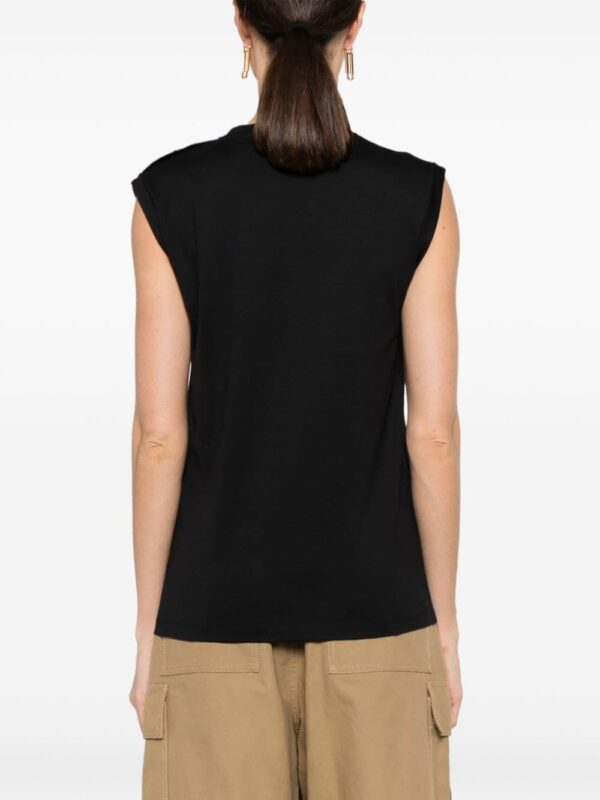 Balmain logo-print cotton T-shirt - Image 4