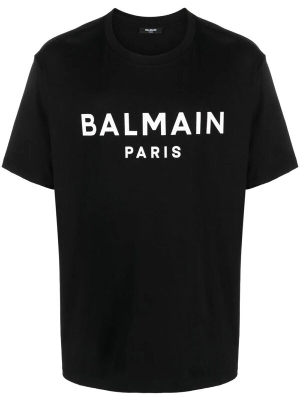 Balmain  logo-print cotton T-shirt