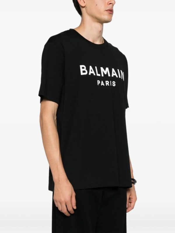 Balmain  logo-print cotton T-shirt - Image 3