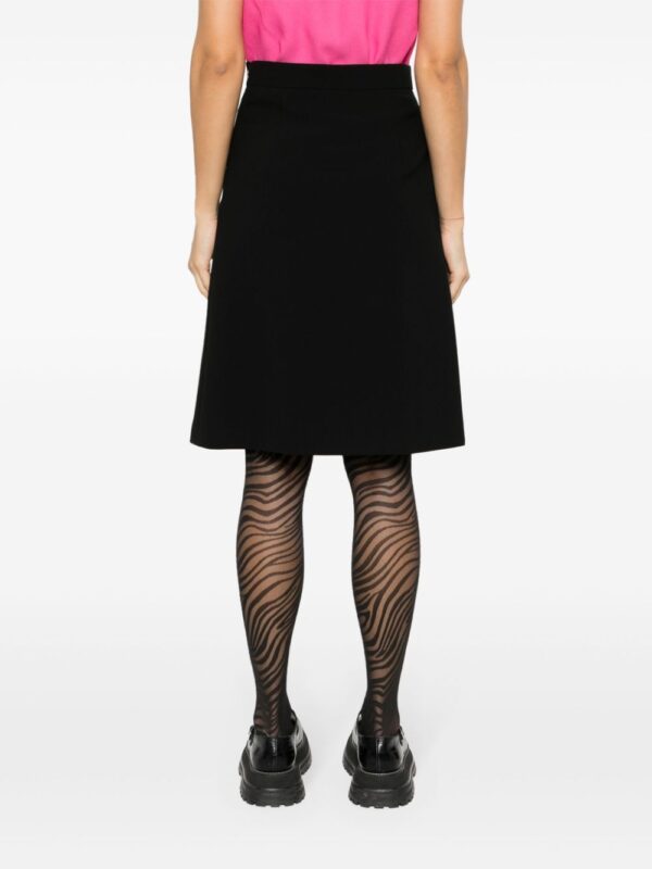 Moschino  pleated A-line midi skirt - Image 4