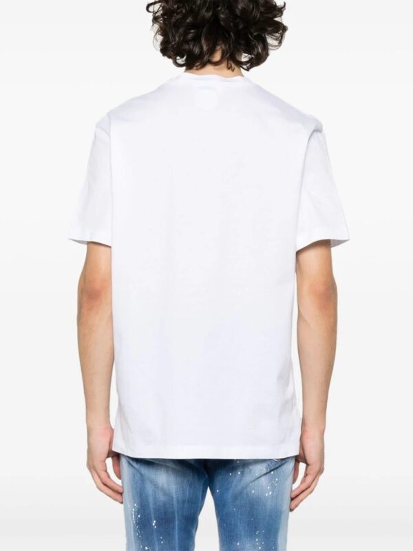 DSQUARED2  graphic-print cotton T-shirt - Image 4