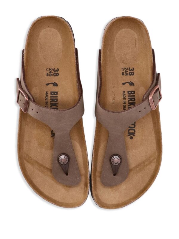 Birkenstock Gizeh slip-on leather sandals - Image 5