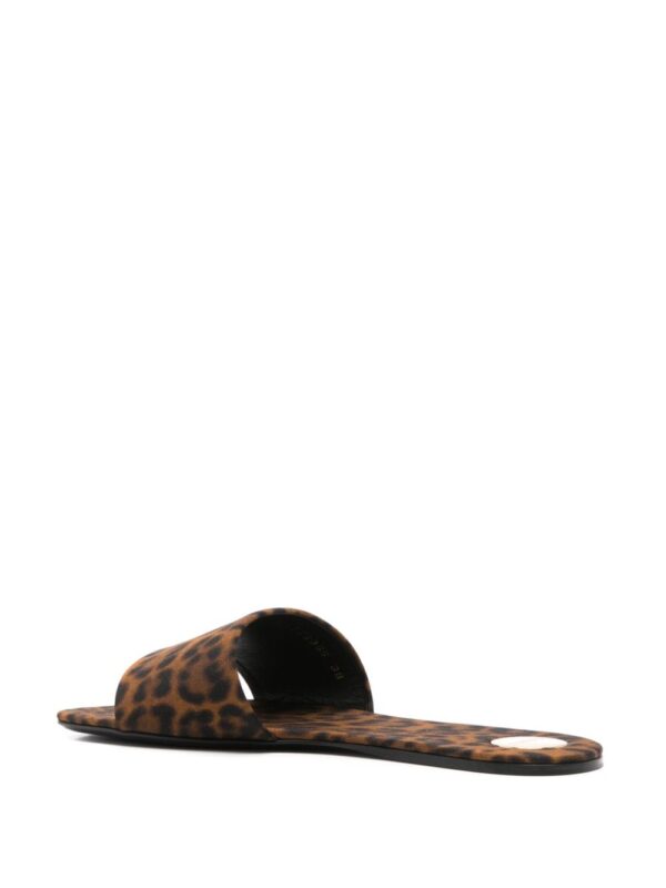Saint Laurent Carlyle leopard-print slides - Image 3