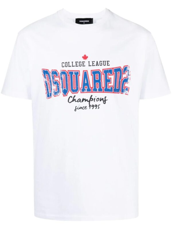 DSQUARED2  College logo-print T-shirt