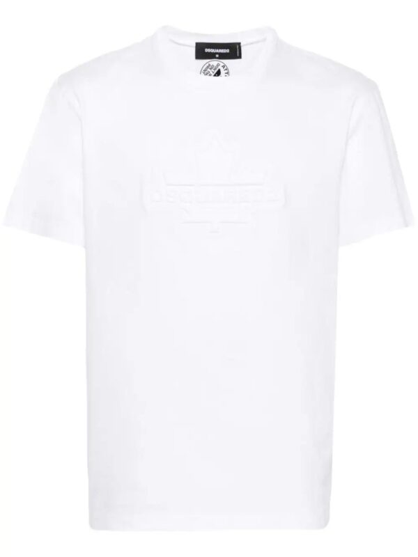 DSQUARED2  Leaf Skater cotton T-shirt
