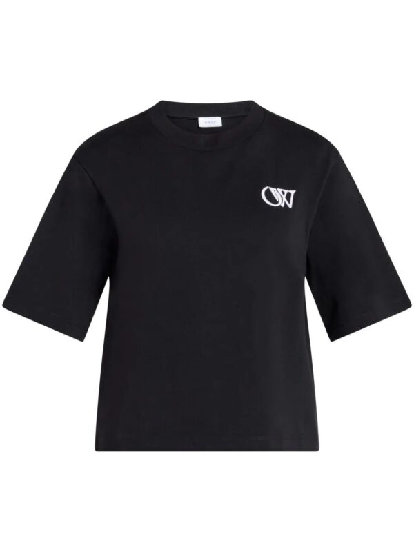 Off-White  Off Stamp crop T-shirt