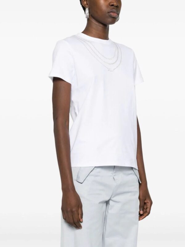 Karl Lagerfeld  Karl Signature Necklace T-shirt - Image 3