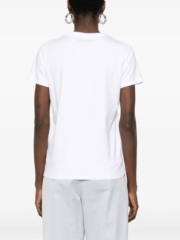 Karl Lagerfeld  Karl Signature Necklace T-shirt - Image 4