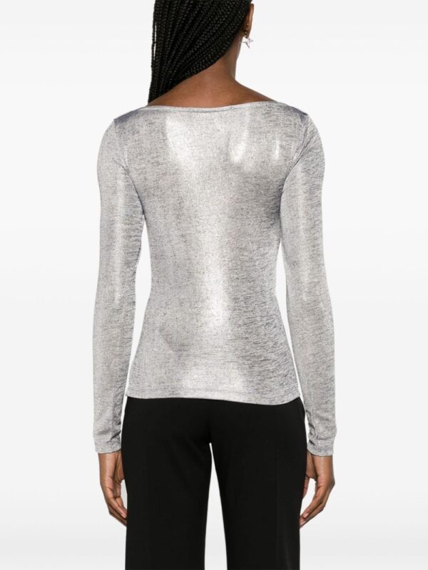 Karl Lagerfeld  twisted cut-out T-shirt - Image 4