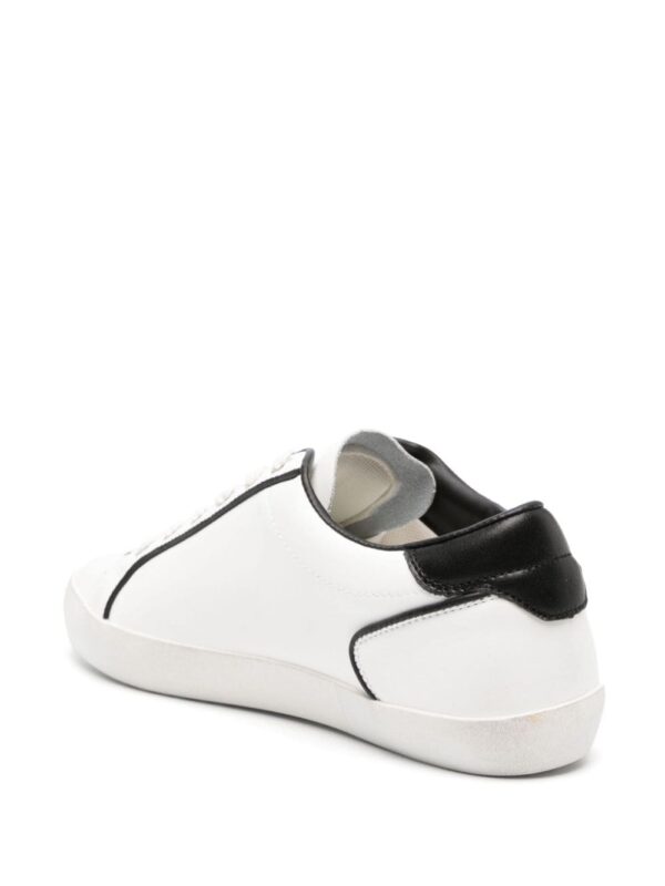 Love Moschino heart-patch leather sneakers - Image 3