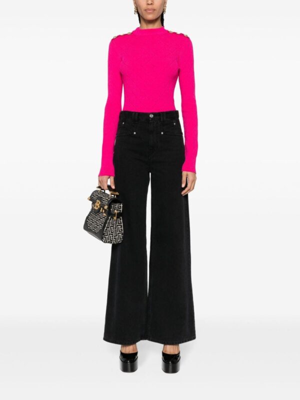 Balmain open-back chenille bodysuit - Image 2
