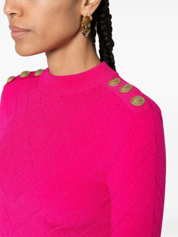 Balmain open-back chenille bodysuit - Image 5
