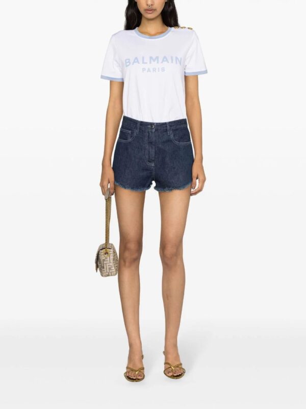 Balmain  logo-print cotton T-shirt - Image 2