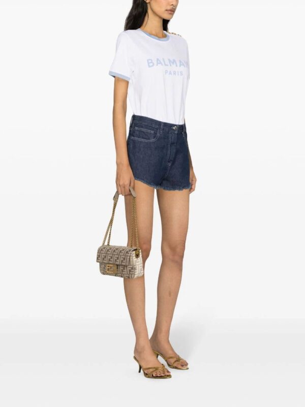 Balmain  logo-print cotton T-shirt - Image 3