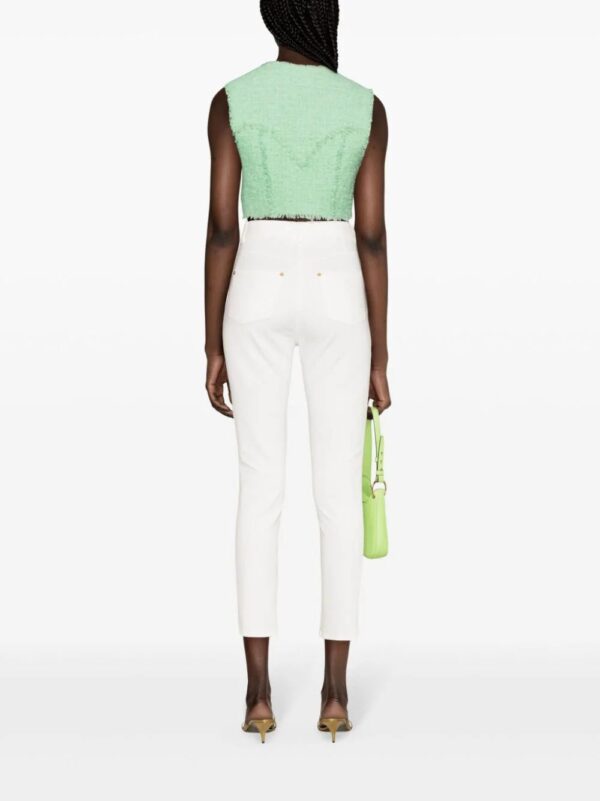 Balmain  tweed cropped vest - Image 4