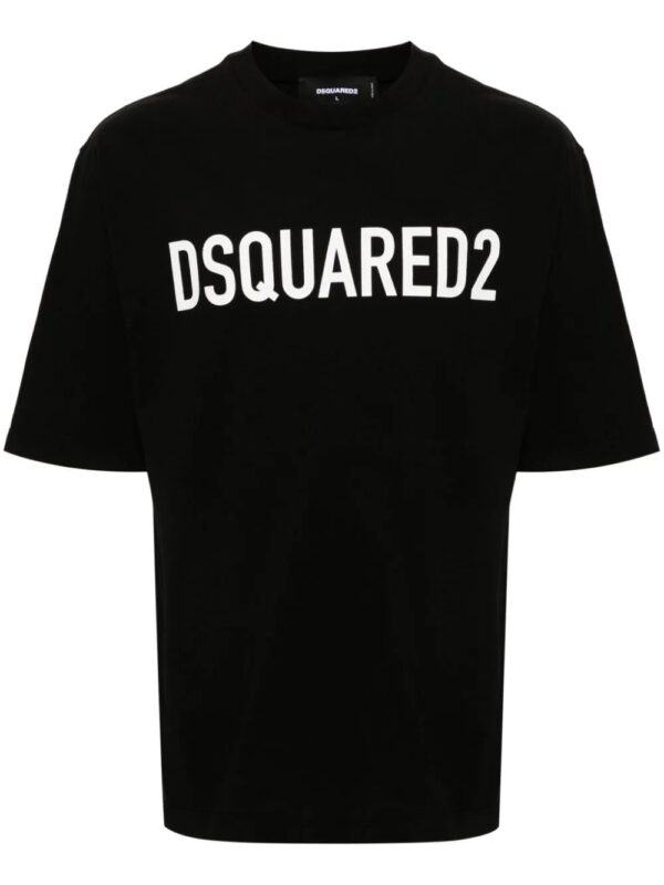 DSQUARED2  logo-print cotton T-shirt