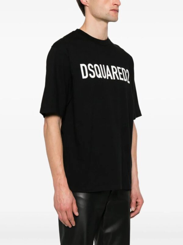 DSQUARED2  logo-print cotton T-shirt - Image 3