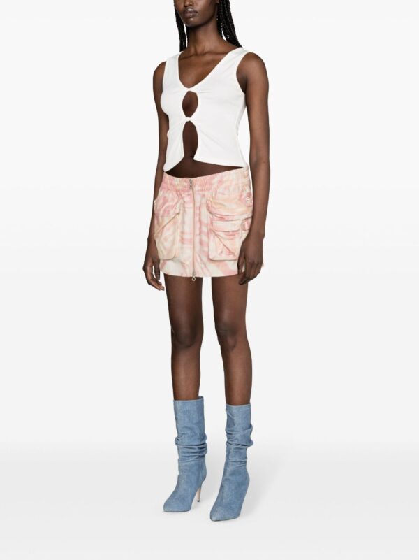 Diesel  O-Mirty cargo miniskirt - Image 3