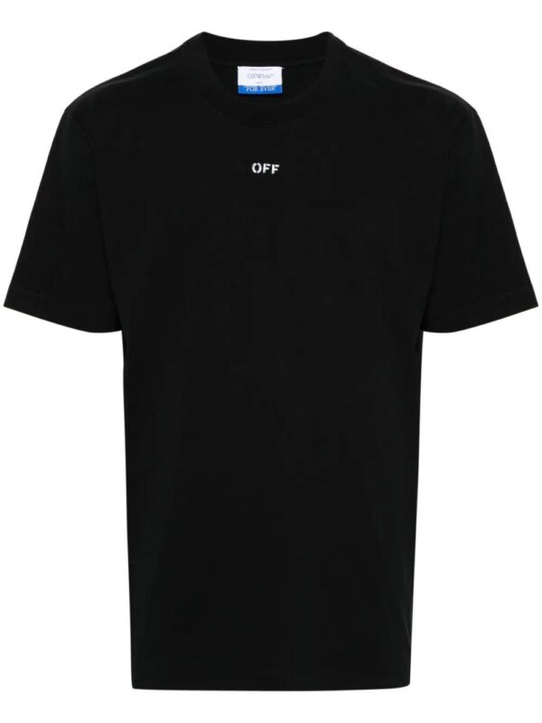 Off-White  logo-print cotton T-shirt