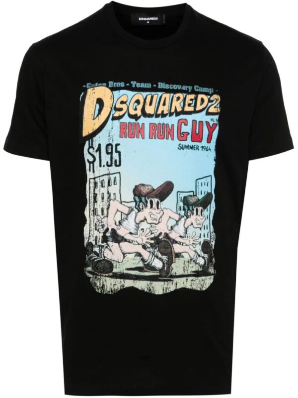 DSQUARED2  graphic-print cotton T-shirt