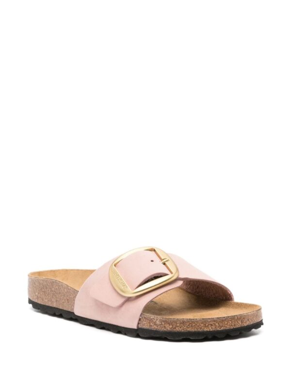 Birkenstock Madrid Big Buckle suede slides - Image 2