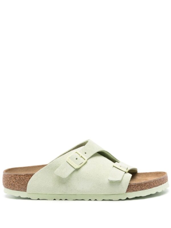 Birkenstock Zürich suede slides