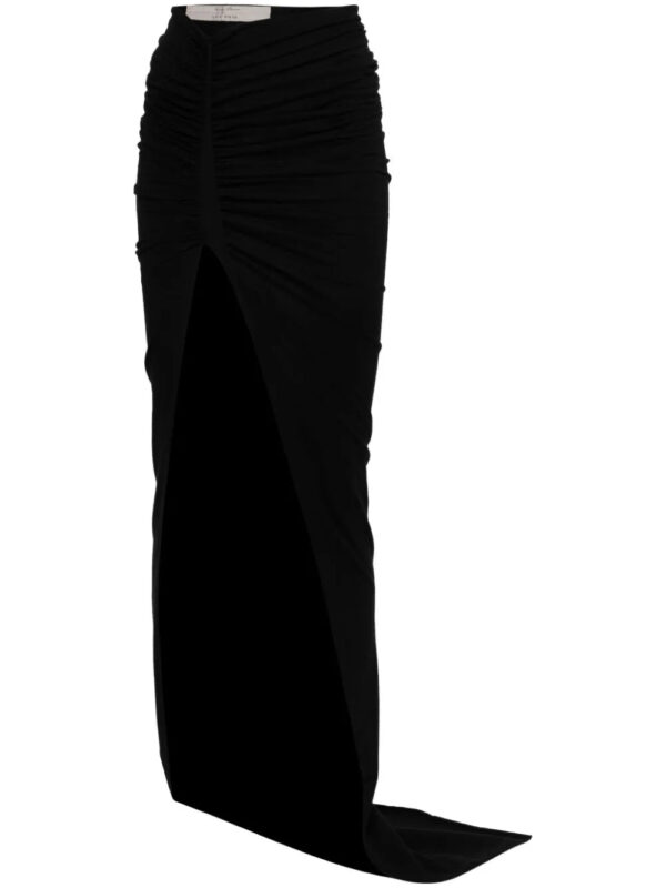 Rick Owens  asymmetric high-waist skirt