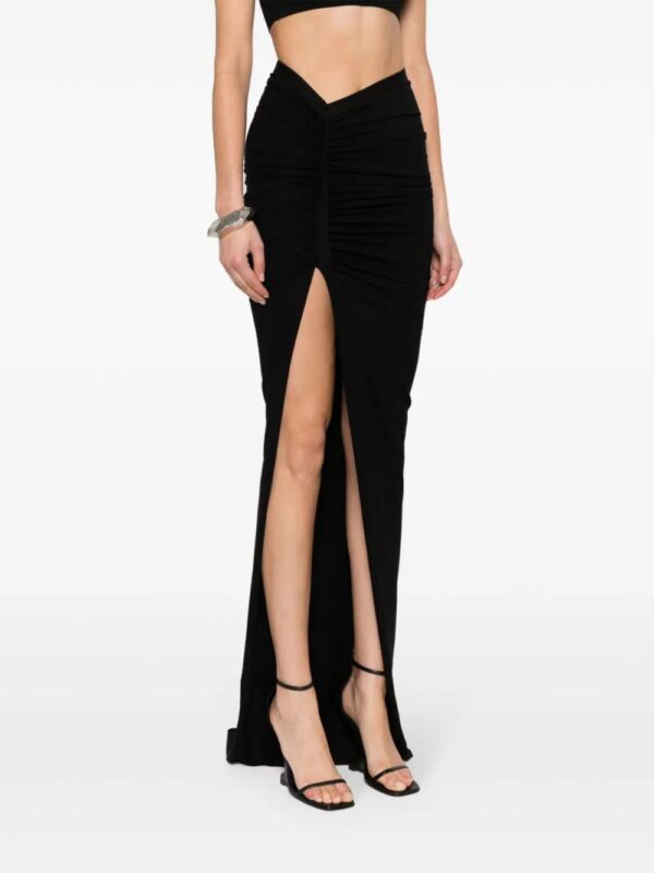 Rick Owens  asymmetric high-waist skirt - Image 3