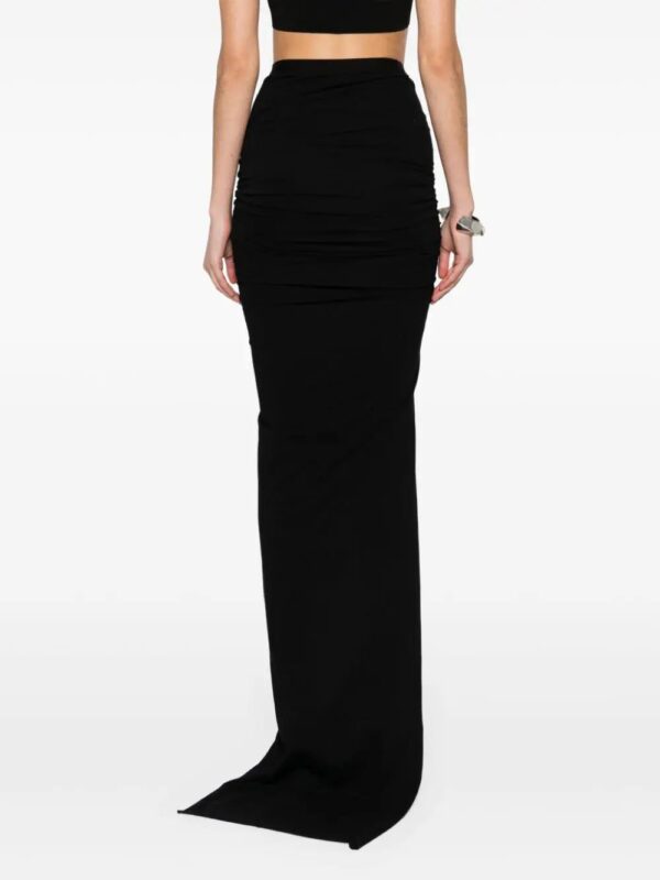 Rick Owens  asymmetric high-waist skirt - Image 4