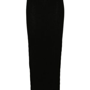 Rick Owens  Sacris ribbed-knit maxi skirt