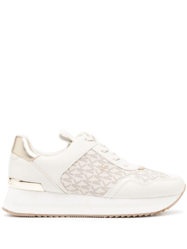 Michael Kors Raina logo-jacquard platform sneakers