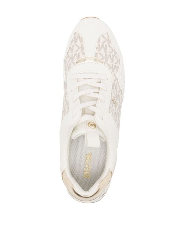 Michael Kors Raina logo-jacquard platform sneakers - Image 4